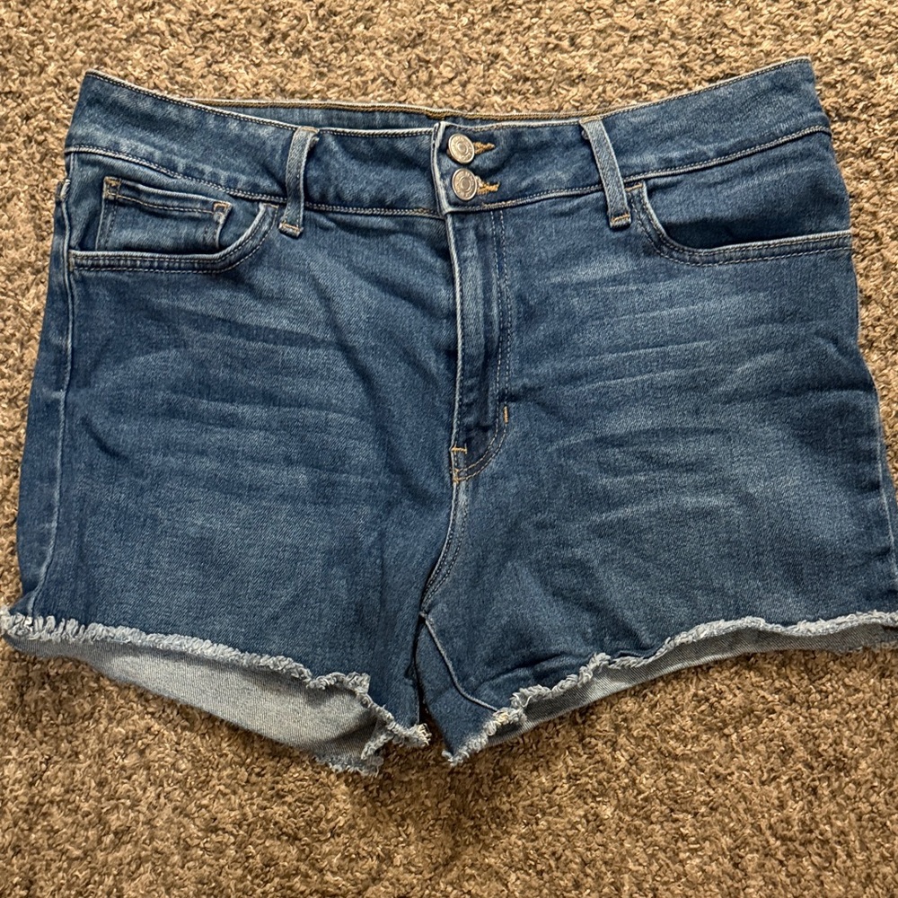 Just Black Dark Blue Jean Shorts